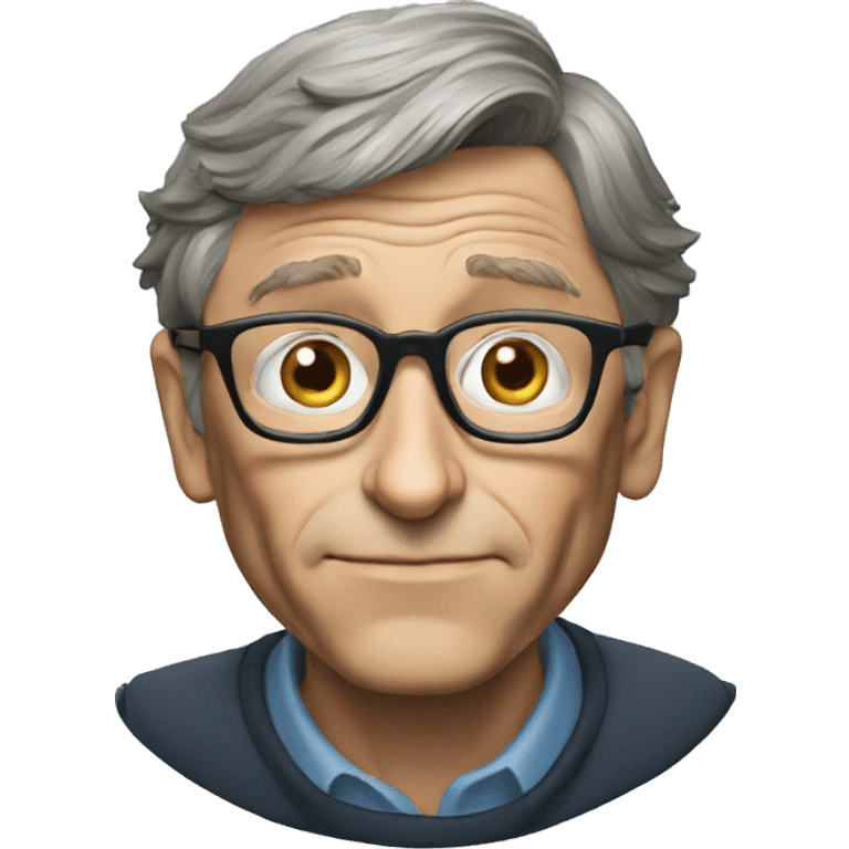 Bill Gates Saying Silence emoji