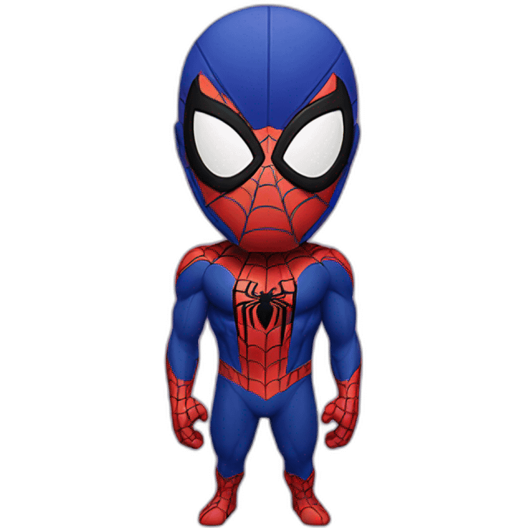 Spider-Man with purple suit emoji