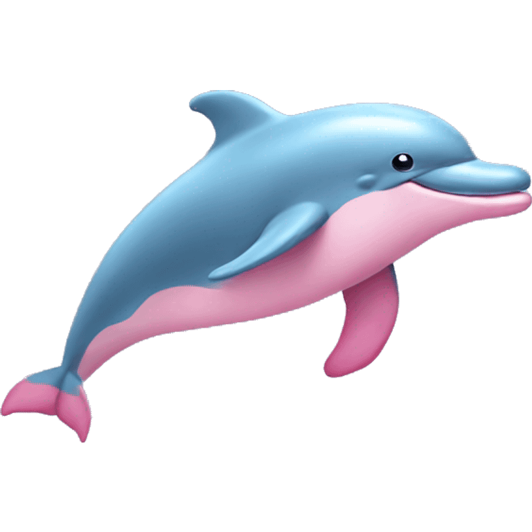 Pink dolphin  emoji