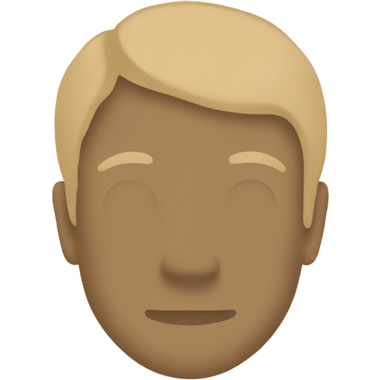 Beige Louisiana silhouette emoji