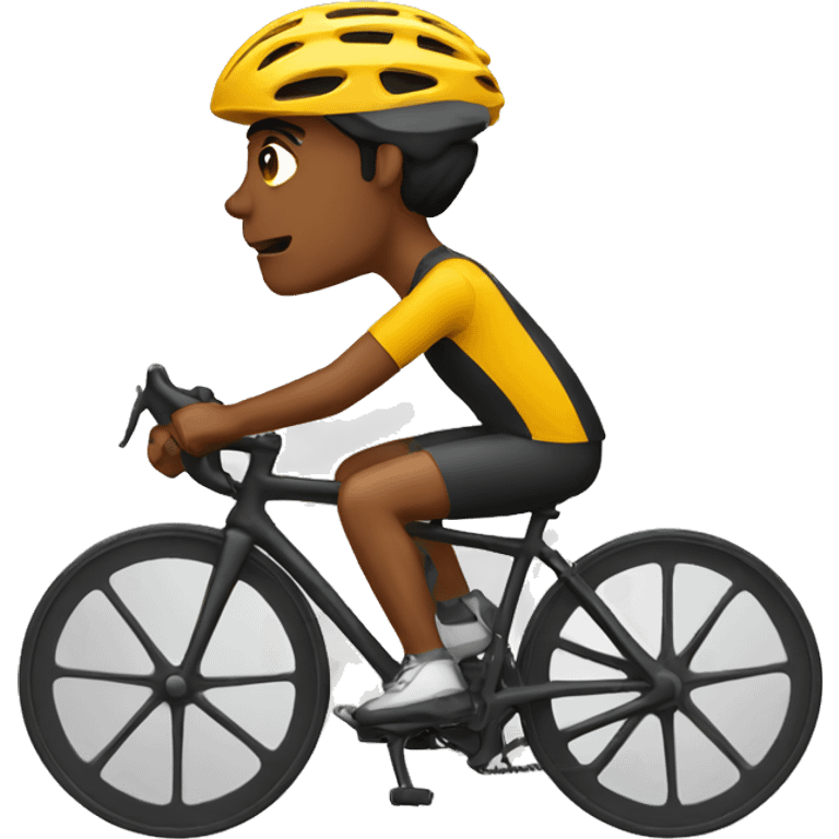 cyclist top view emoji