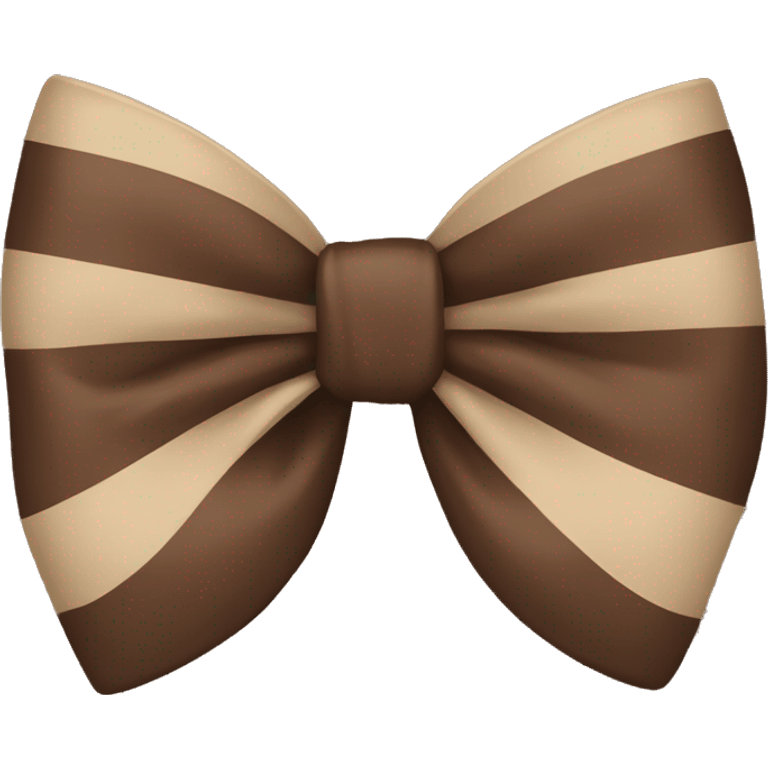 brown bow emoji