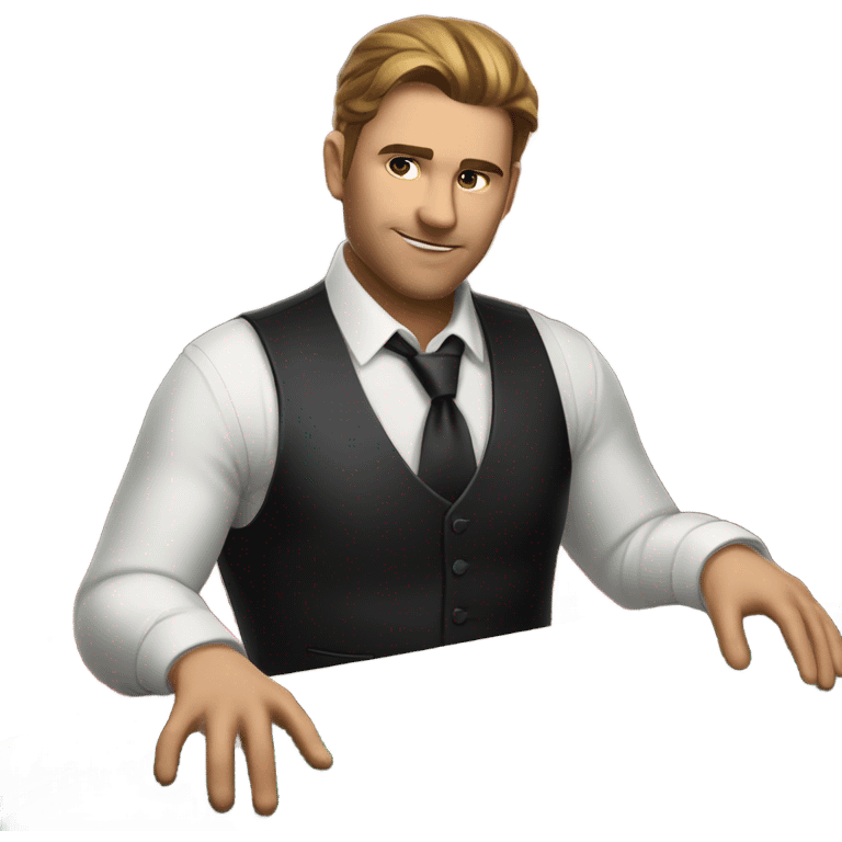 casino dealer emoji