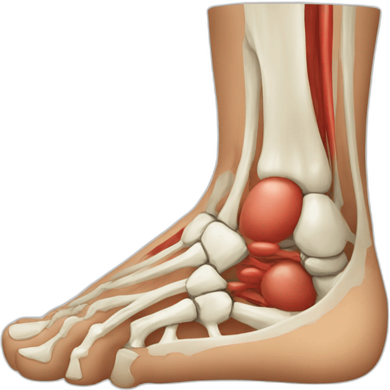 real right foot  anatomy emoji