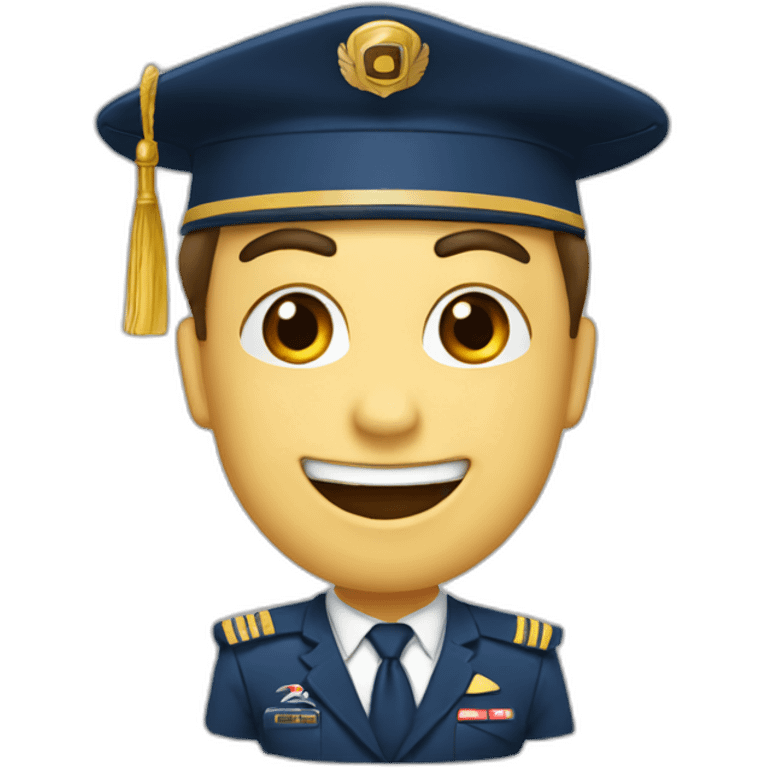 Diplôme aviation emoji