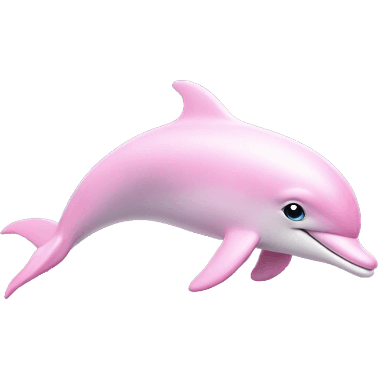 Pastel-pink-colors-dolphin emoji