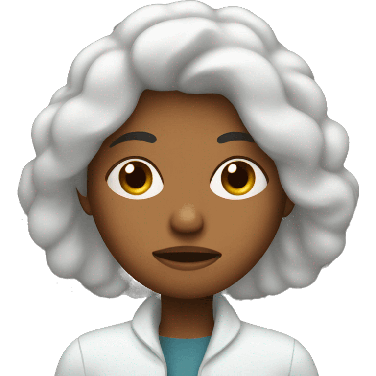 woman with Flu emoji