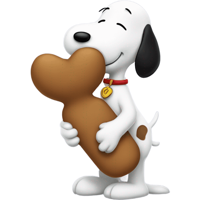 kissing Snoopy emoji