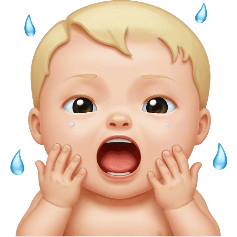 BABY SCREAMING emoji