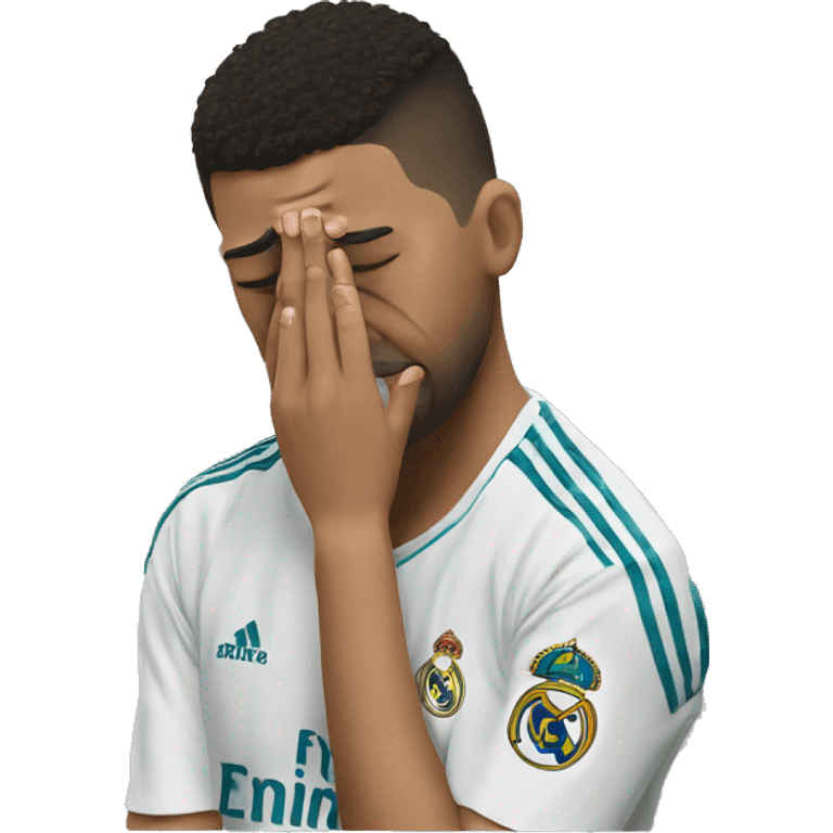 sad crying real madrid fan emoji