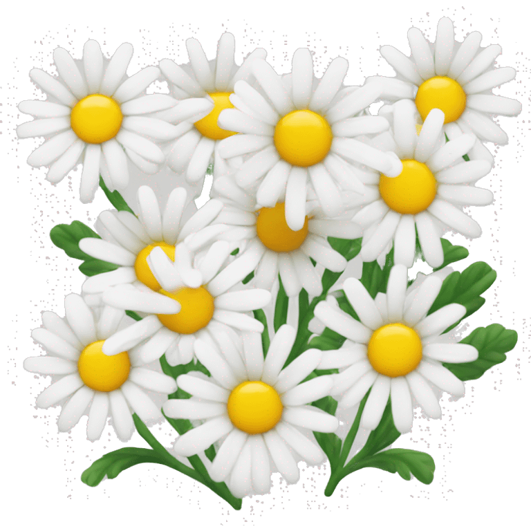 white daisy emoji