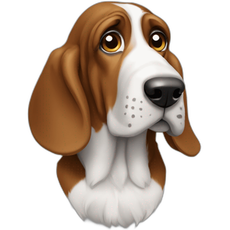 Basset hount emoji