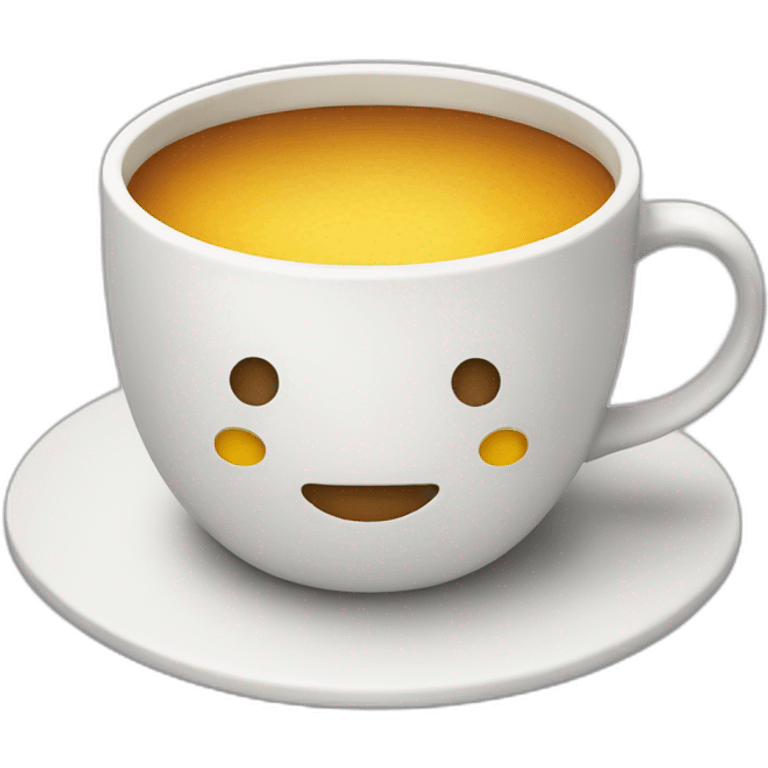 Cup of learn emoji