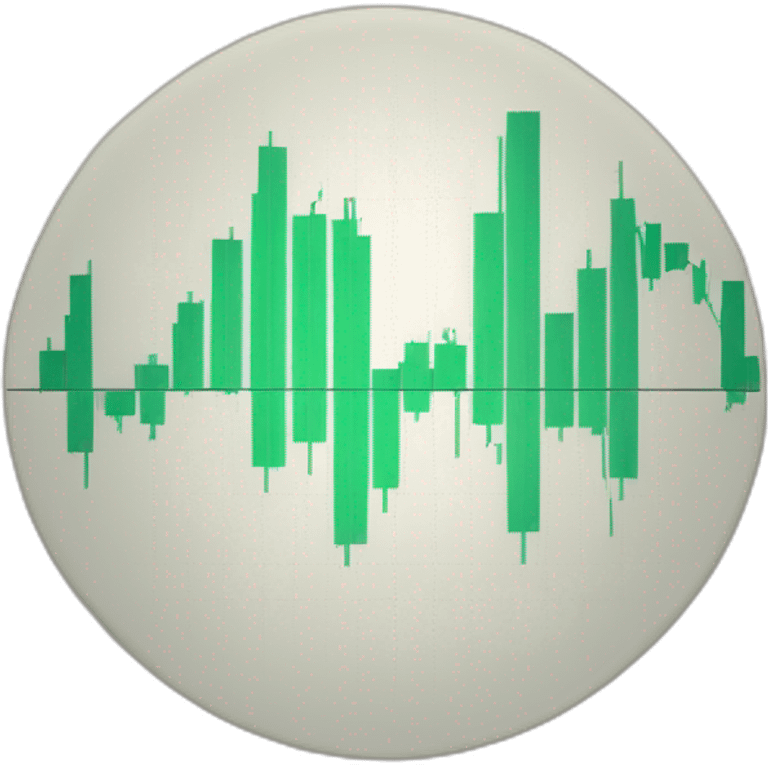 Trading chart emoji