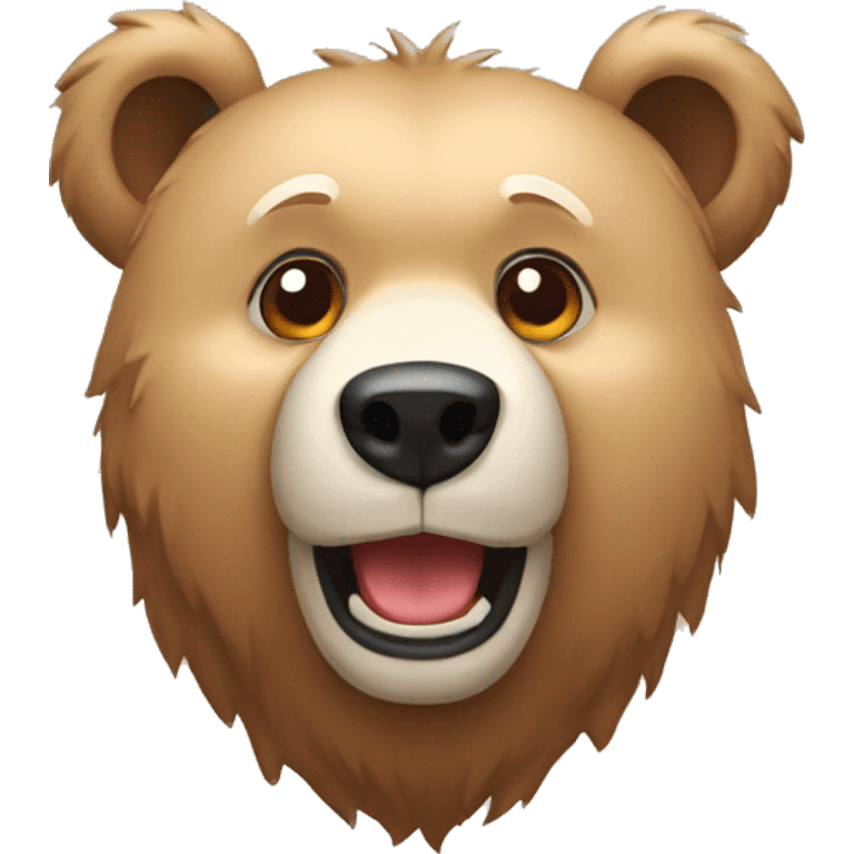 a bear emoji