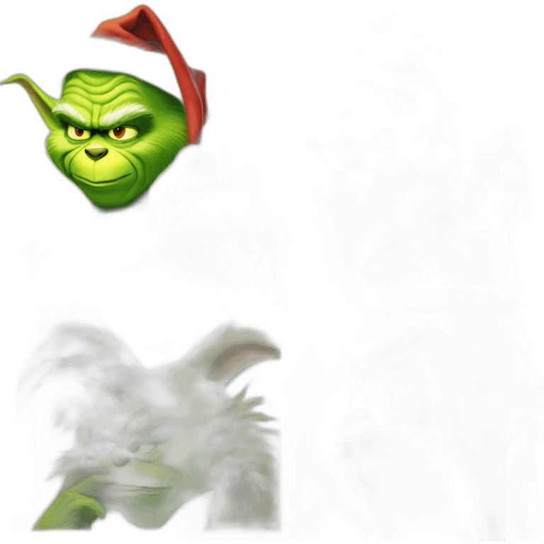 the grinch who stole christmas emoji