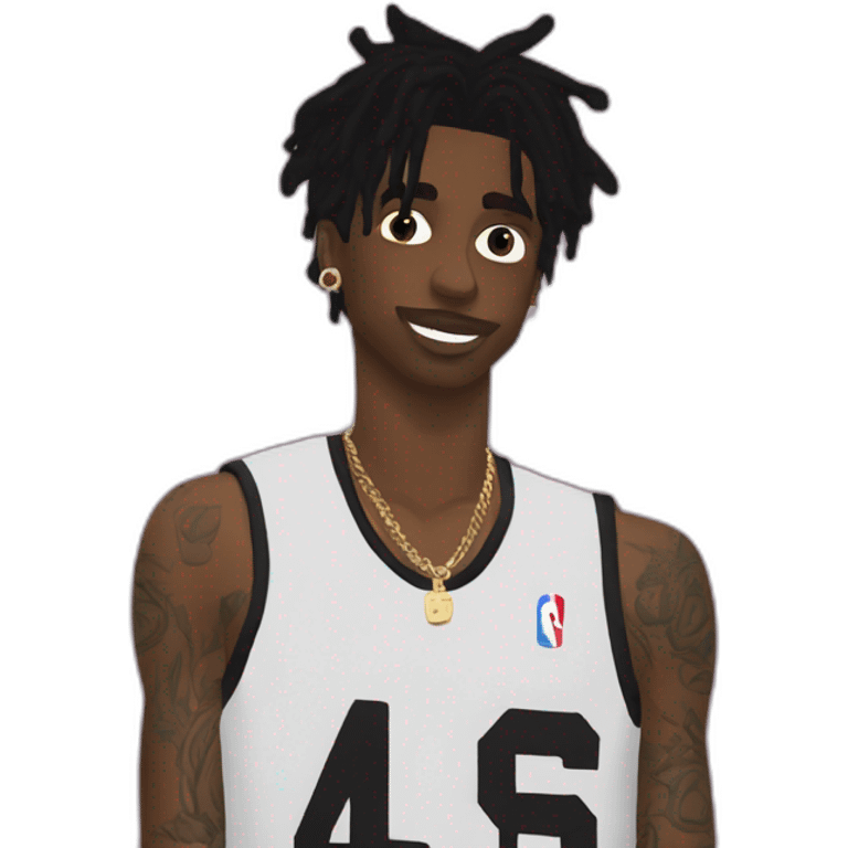 playboi carti rock star emoji