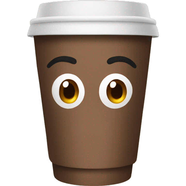 Disposable coffee cup emoji