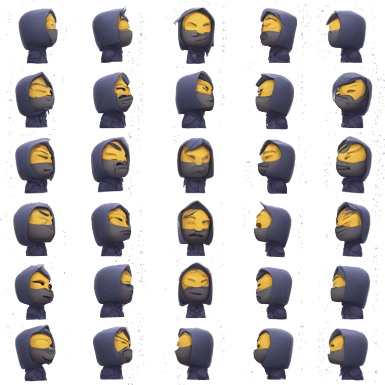 Cute little mini pekka emoji