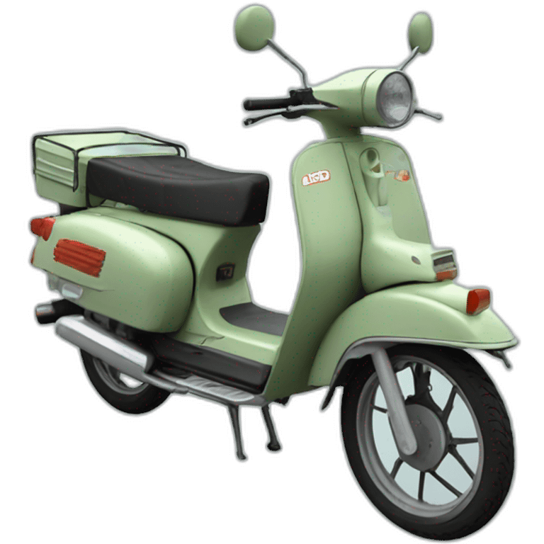 moped of Vostok E7+ emoji