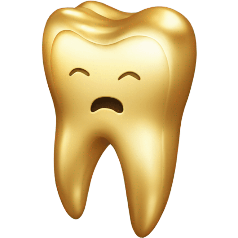 Gold tooth emoji