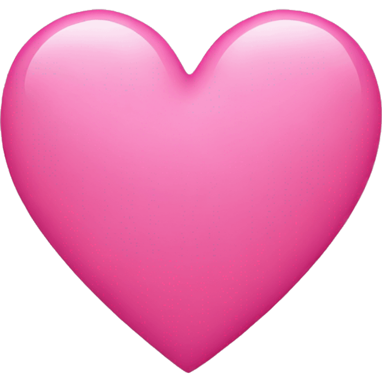 Pink heart emoji