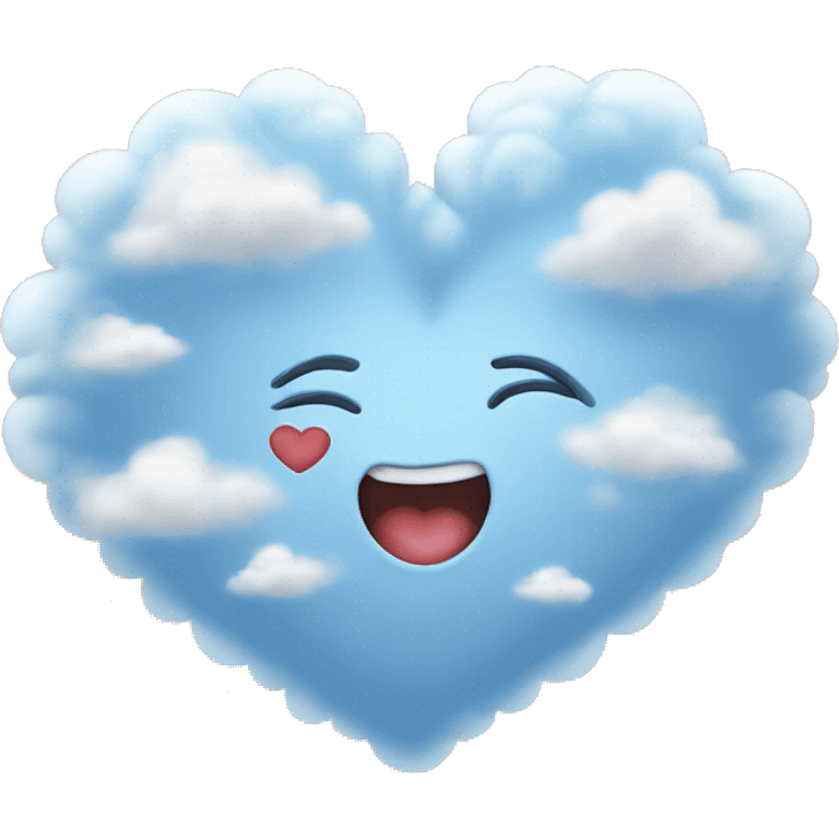 heart cloud emoji