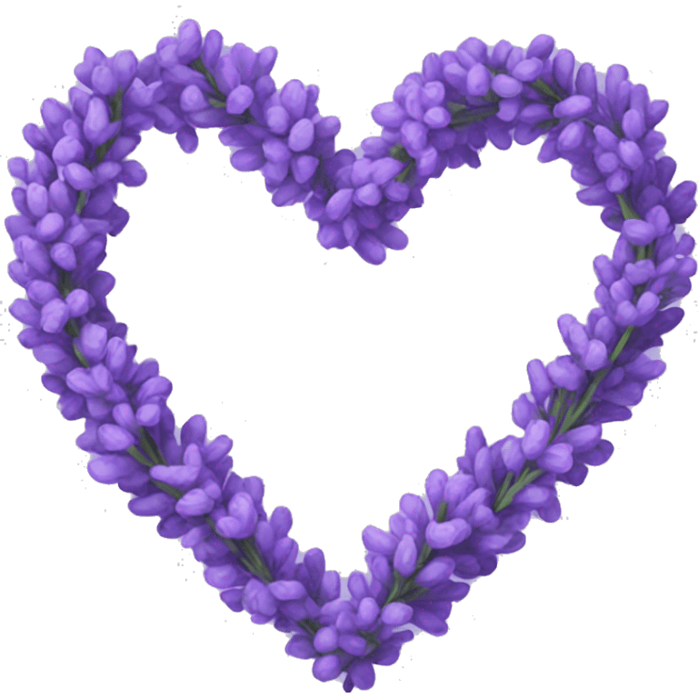 lavender heart emoji