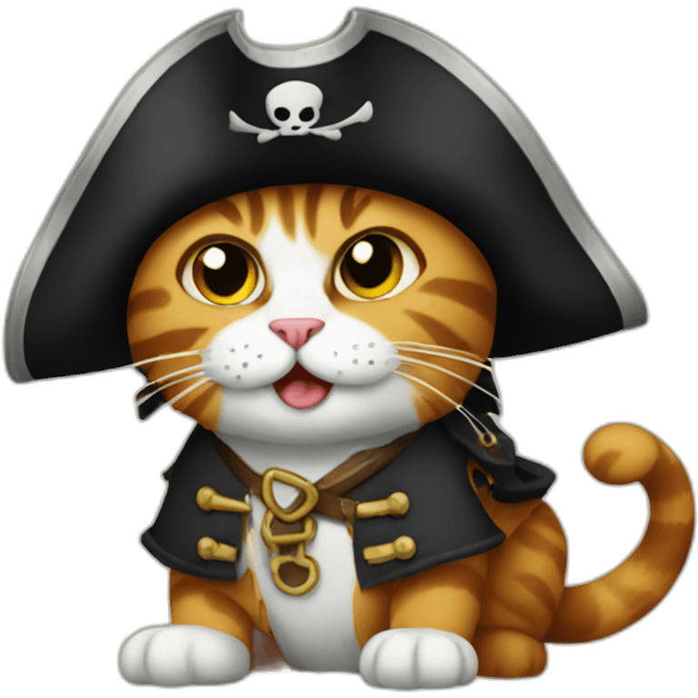 pirate cat emoji