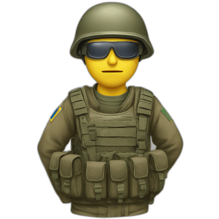 Ukraine solder emoji