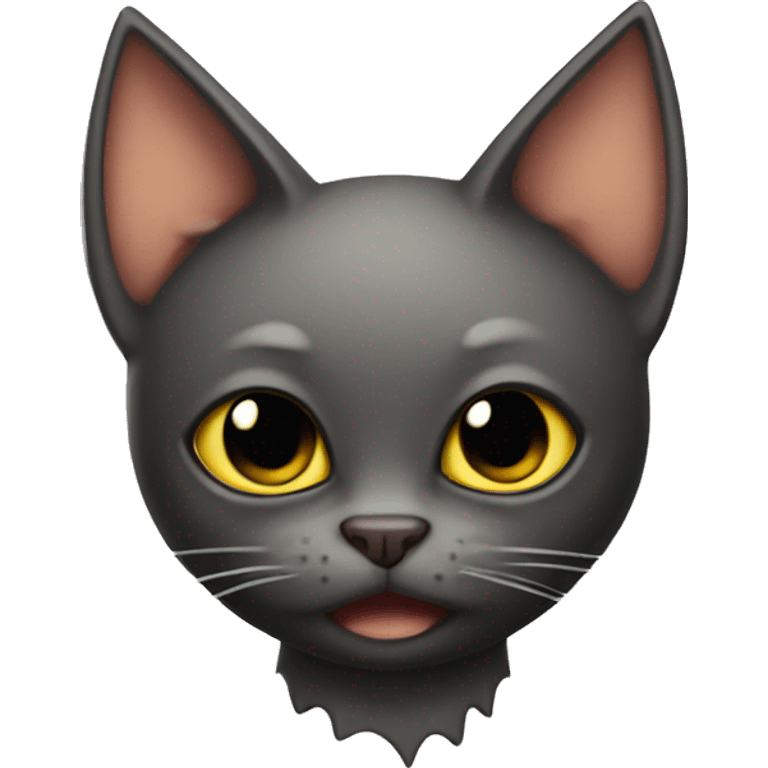 Bat cat emoji