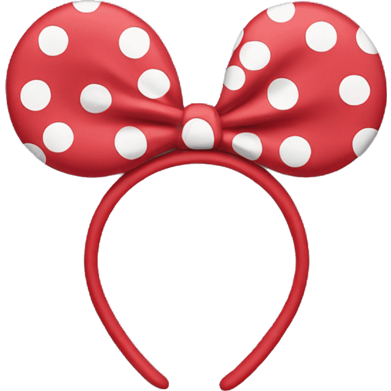 Minnie mouse ears emoji