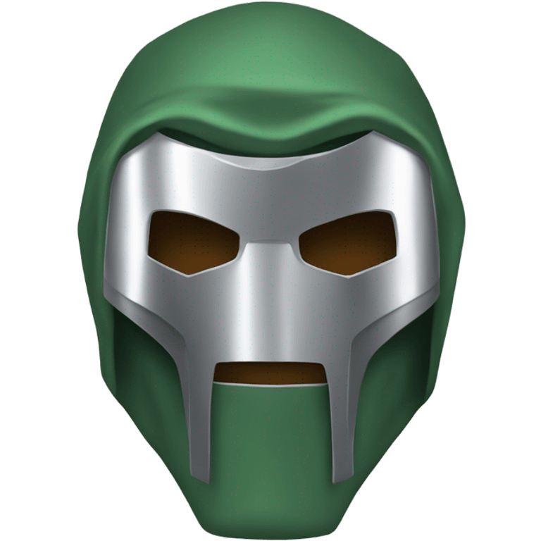 Doctor-doom with silver mask  emoji