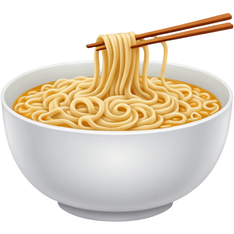 Platinium bowl of noodles emoji