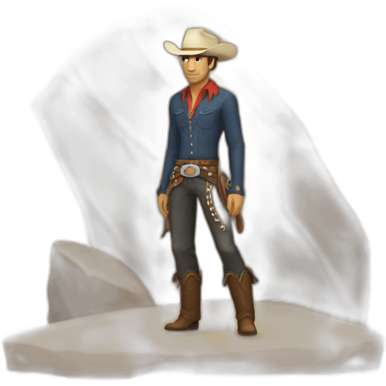 cowboy boulder emoji