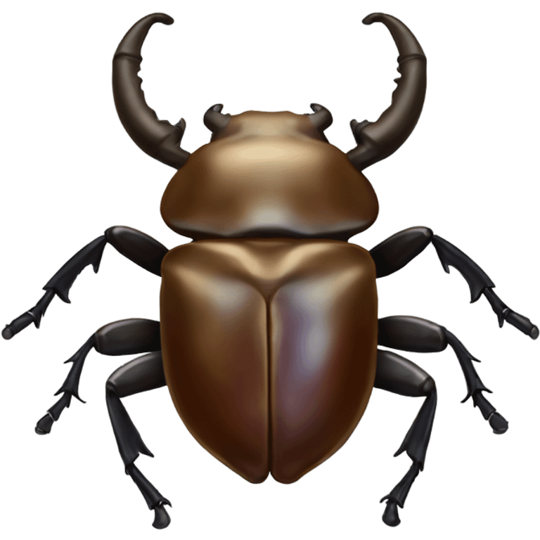 Rhinoceros beetle emoji