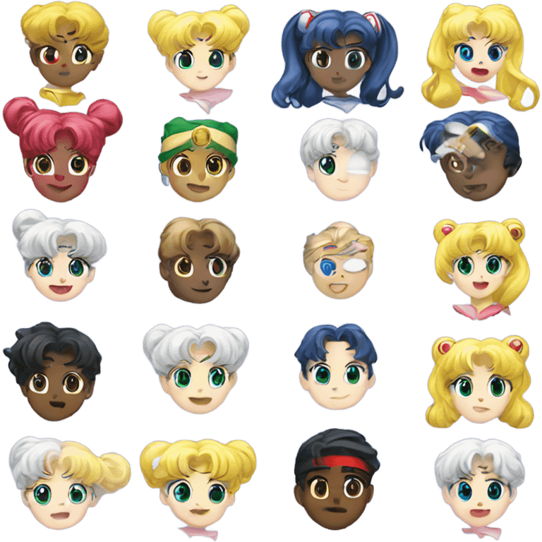 Sailor moon emoji