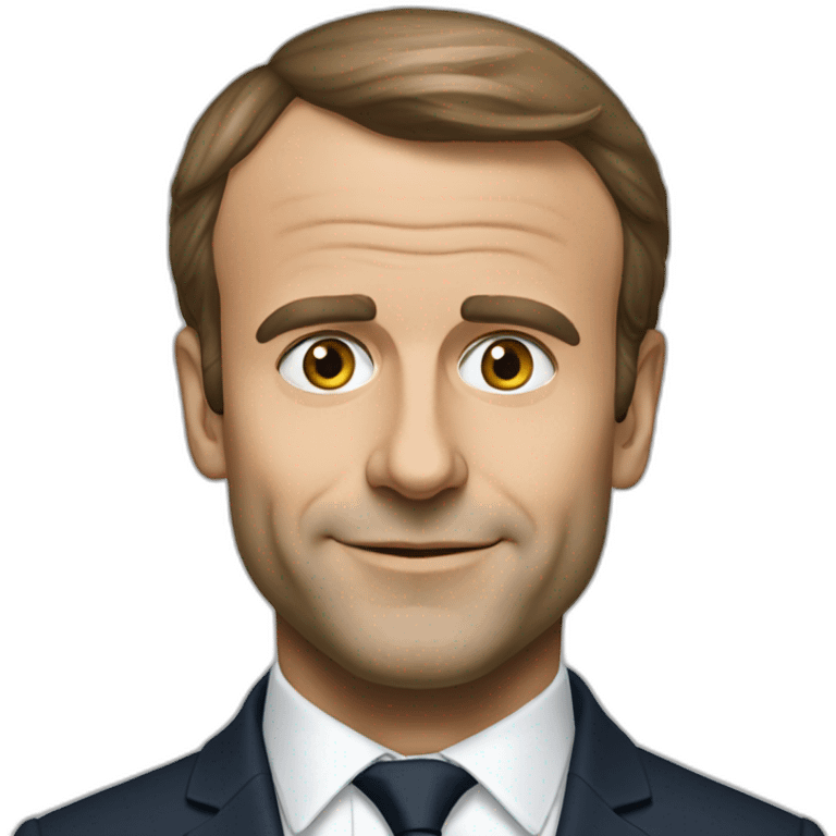 Émanuel macron emoji