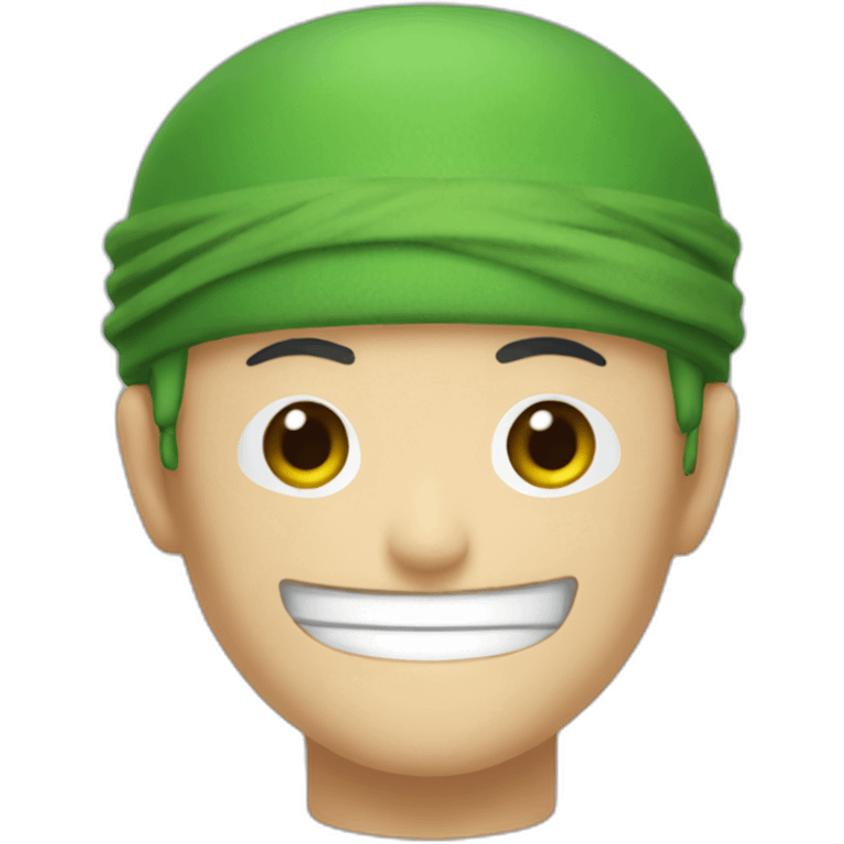 zoro from one piece emoji