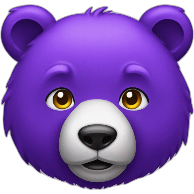 purple bear emoji