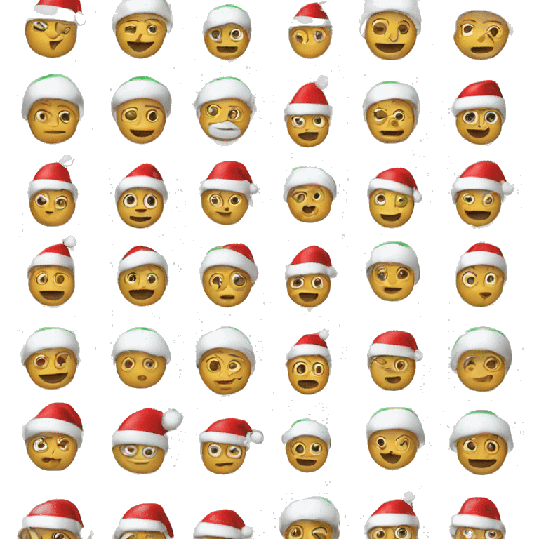 Dof in Christmas Style emoji