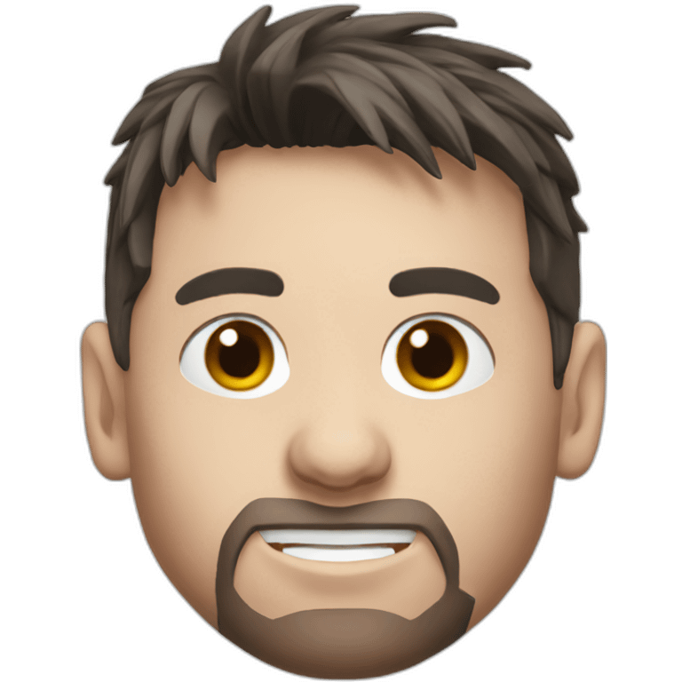 Messi head emoji