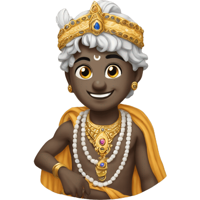 Lord Krishna ￼ emoji