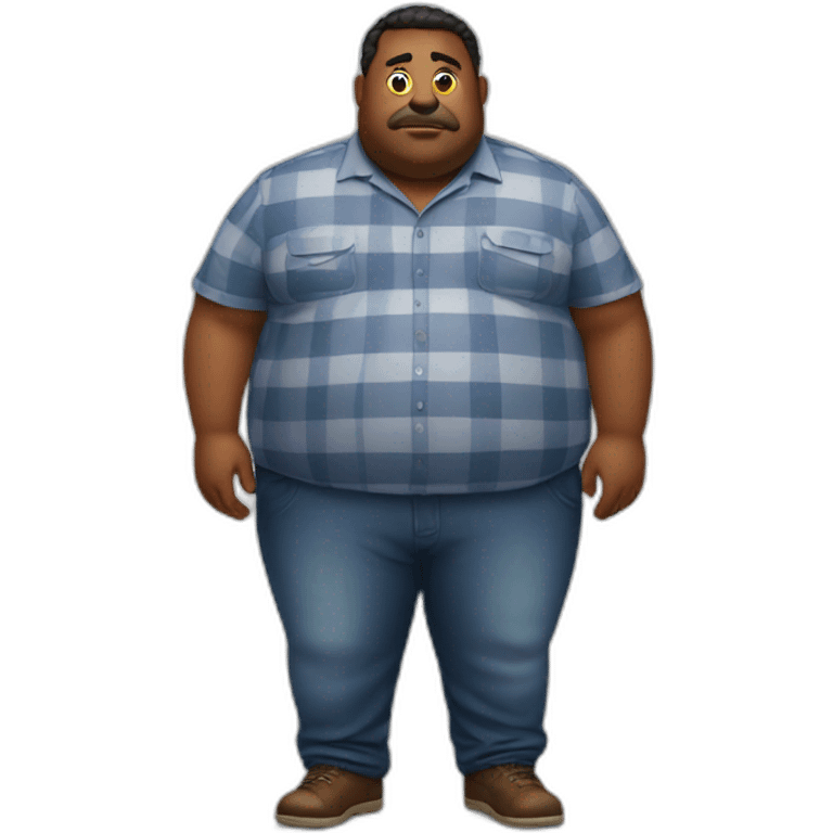 fat american emoji