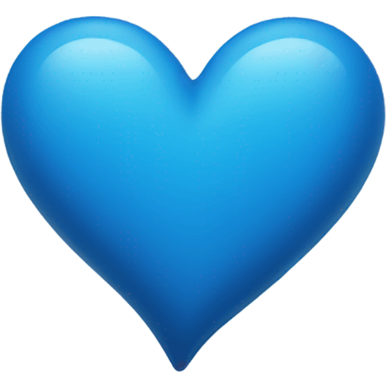 blue heart emoji