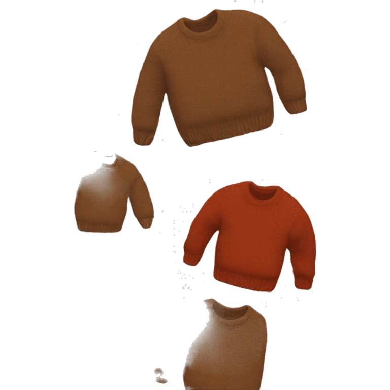 fall sweater emoji