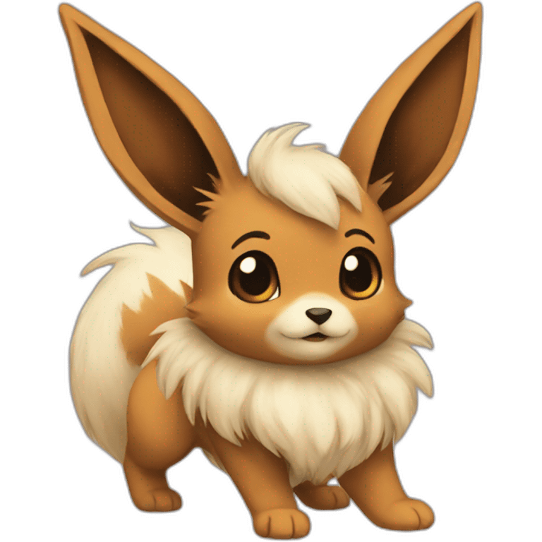 Eevee drawing emoji