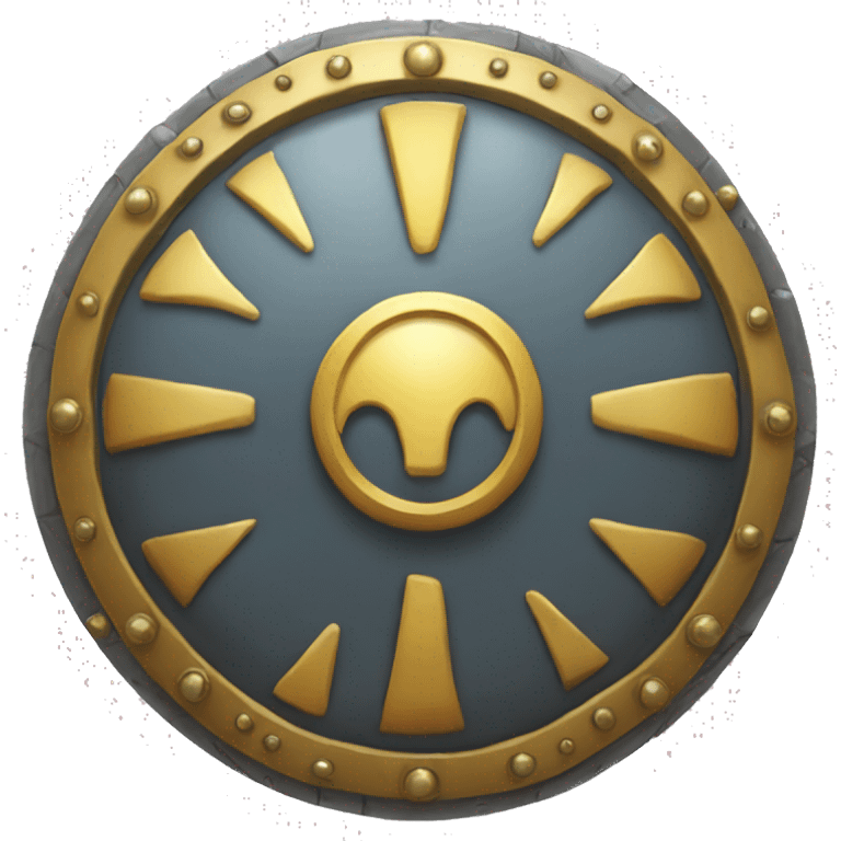 round magical shield emoji