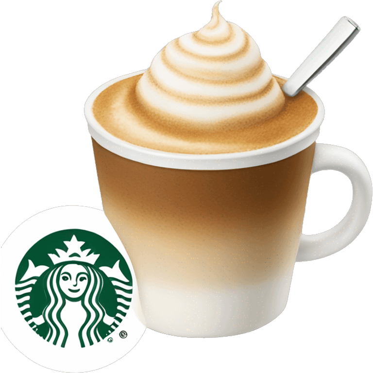 Starbucks cappuccino  emoji