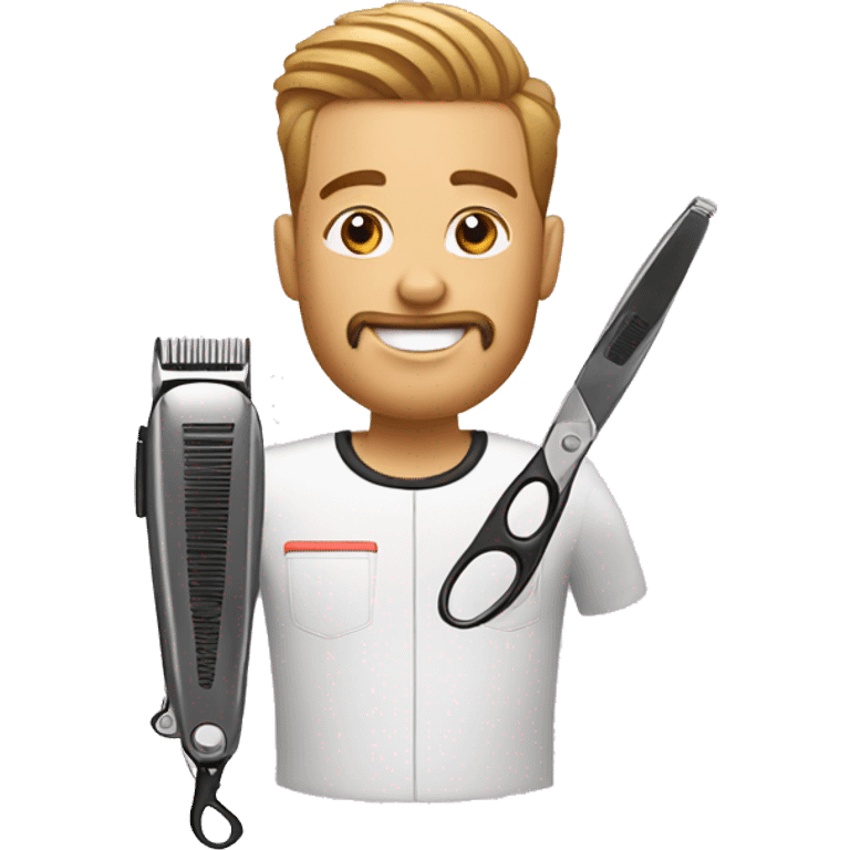 BARBER CLIPPERS emoji